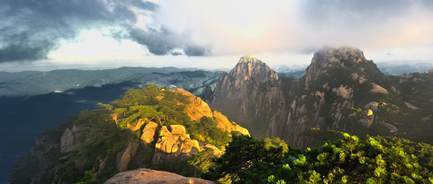 黄山风光美景