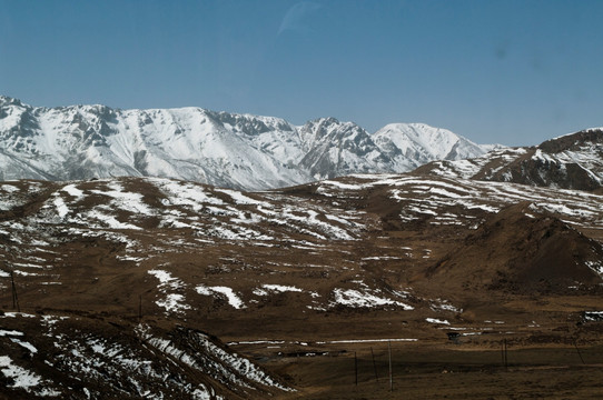 九寨沟雪山