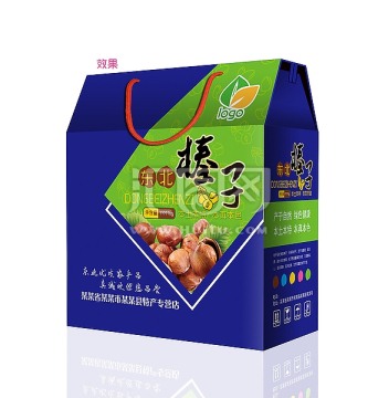 榛子塔形箱 （平面圖）