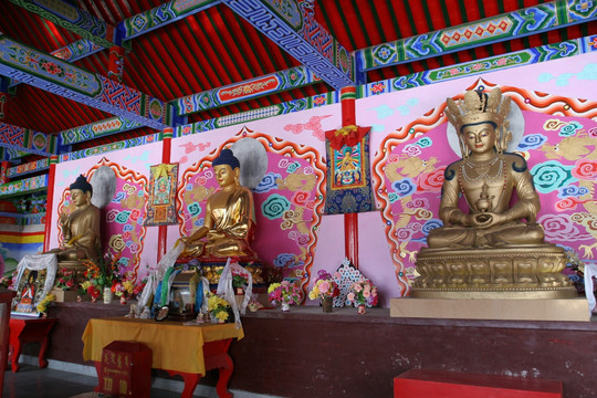 甘珠尔庙 佛像