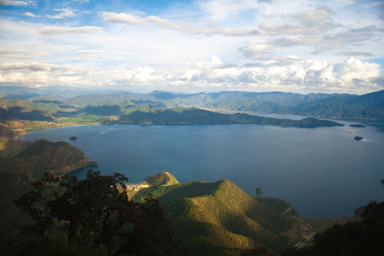 云南泸沽湖风景