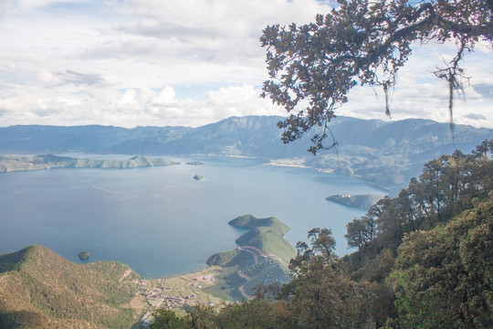 云南泸沽湖风景