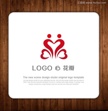 LOGO 心 花瓣