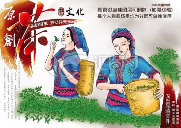 采茶圖