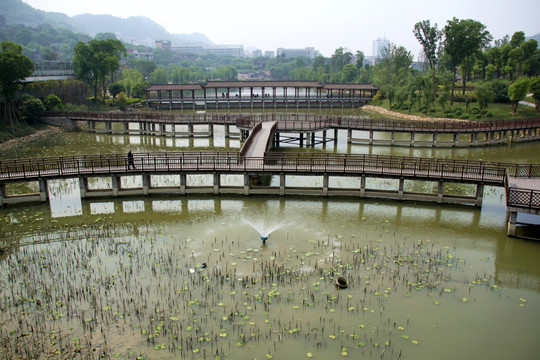 塗山湖长亭