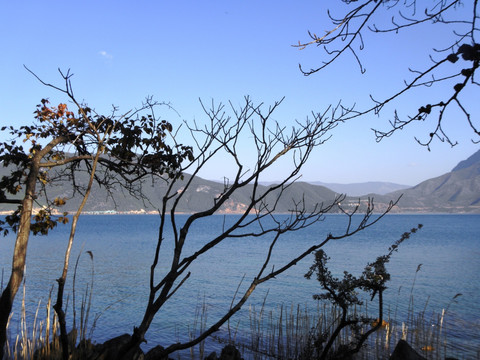 泸沽湖风光