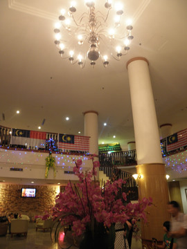 马来西亚马六甲市内酒店大堂