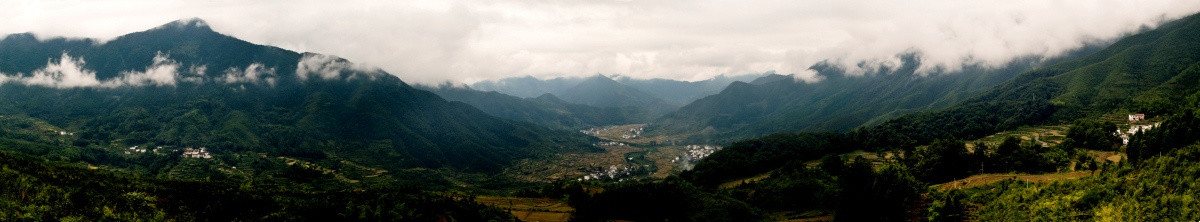 婺源江岭梯田（全景图）