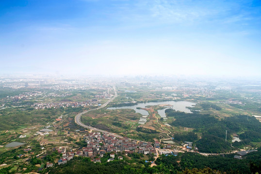 金华婺城全景