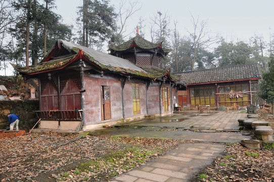 青城山古建住房