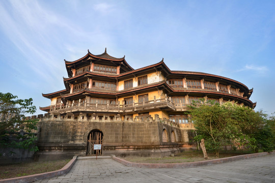 樂(lè)山大佛壩村古建