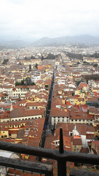 意大利佛罗伦萨城市全景