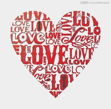 愛心 LOVE 矢量 愛情