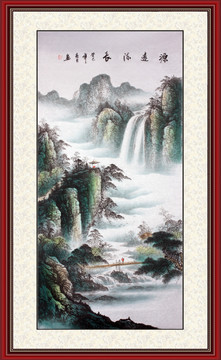 國畫山水