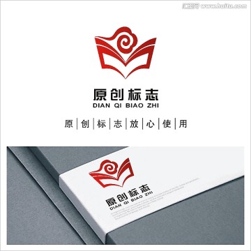 書香底蘊logo設計