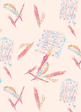 抽象花卉