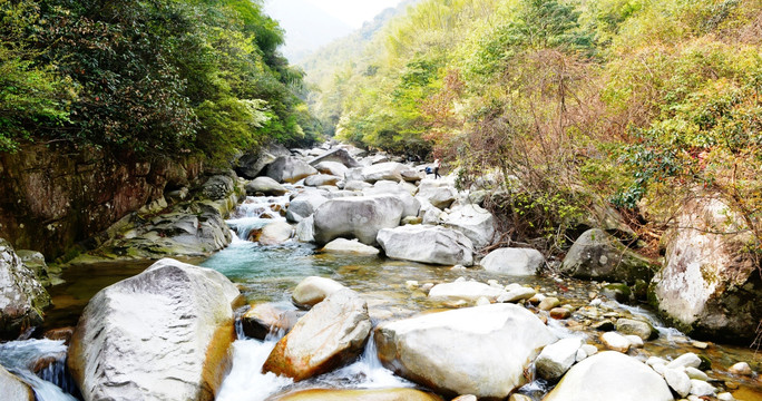 溪流风景