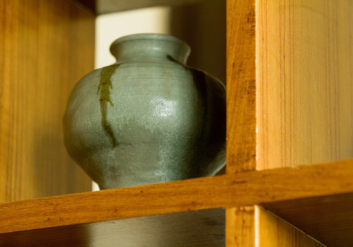 青釉陶瓷罐