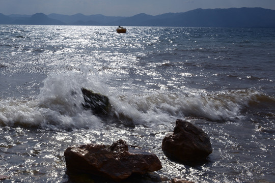 高原湖泊抚仙湖