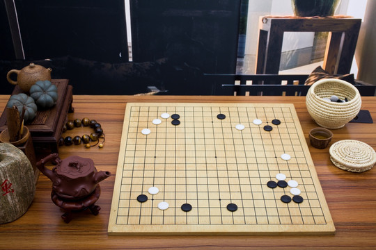 茶壶与棋盘