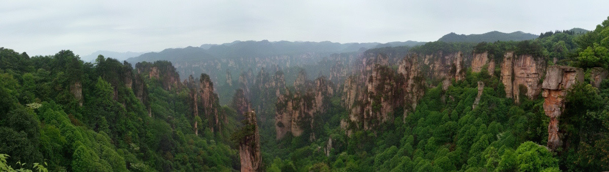 烟雨张家界