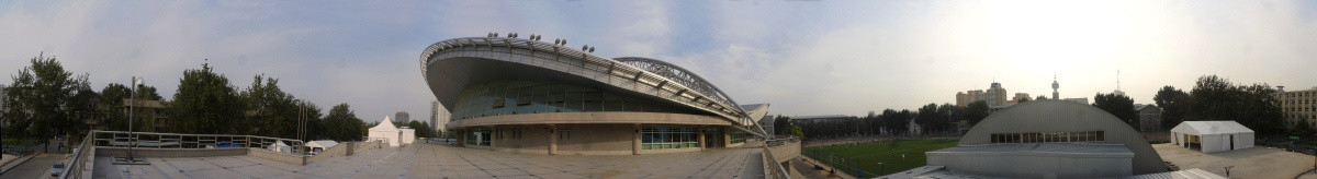 北京理工大学体育馆360白房子