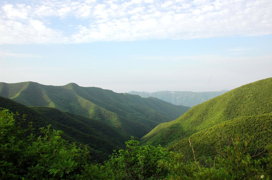 山峦起伏