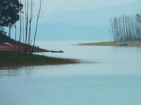 湖水 湖泊