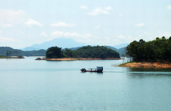 海南 松涛水库风光