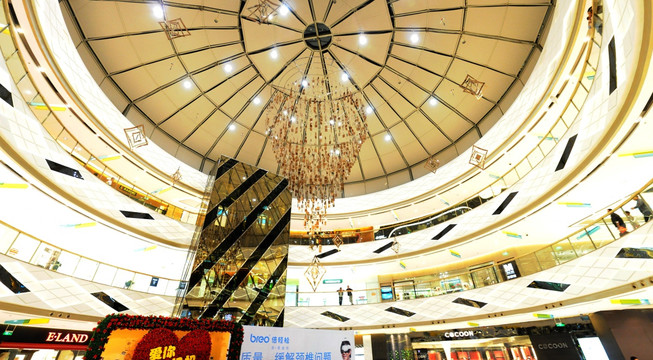 商业中心穹顶设计 超市