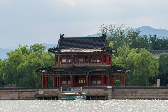 颐和园景明楼