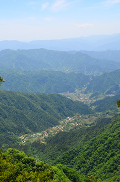 秦嶺風光