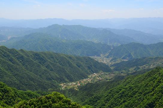 秦嶺風光