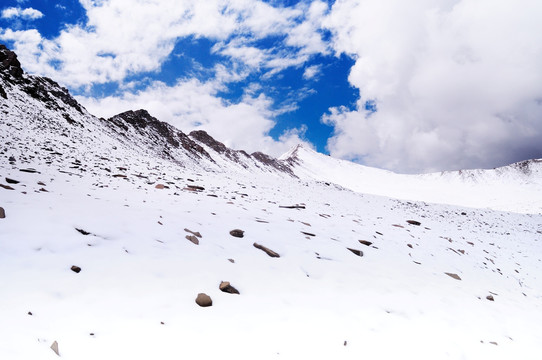 高原雪山风光