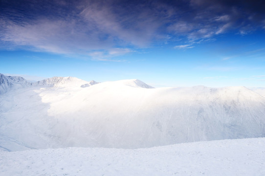 高原雪山