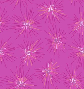 女裝幾何花型煙花圖案素材