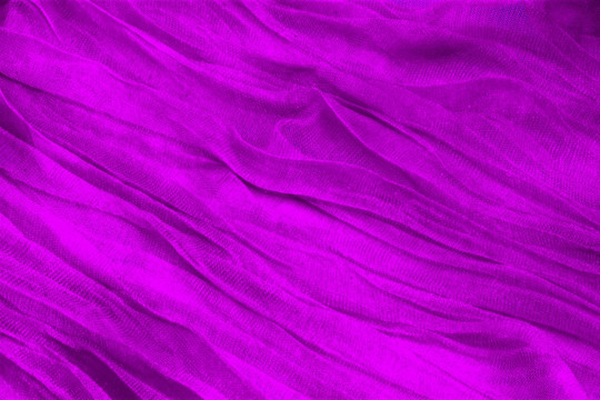 紫色纱布
