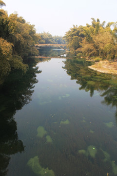 阳朔遇龙河