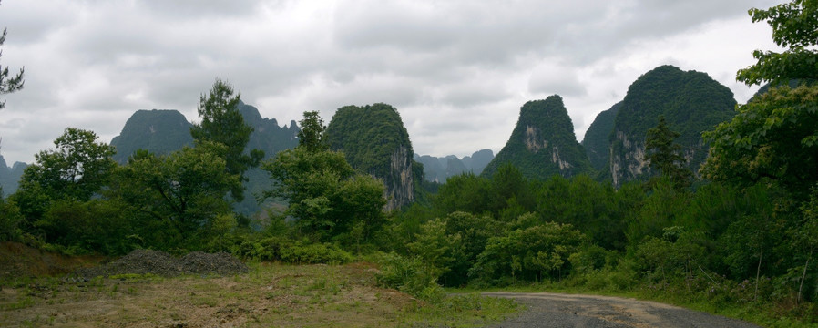 奇峰异景