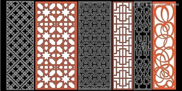 雕花隔斷