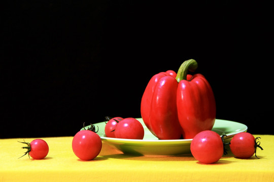 红青椒 西红柿