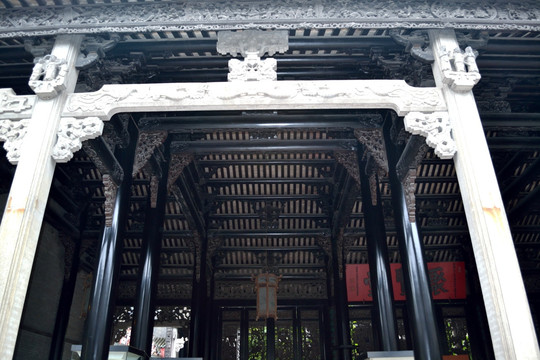 陈家祠 名胜 牌坊 门楼