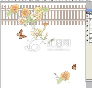 移動(dòng)門 燈裝飾花紋