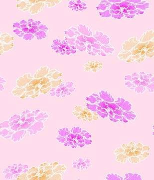 抽象花型