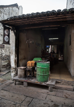 乌镇烧饼店