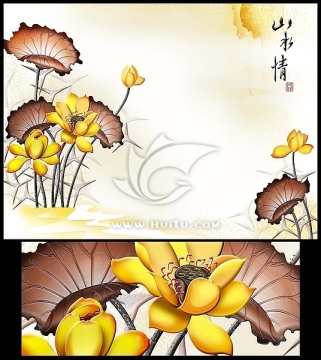 藝術(shù)玻璃寫真山水情