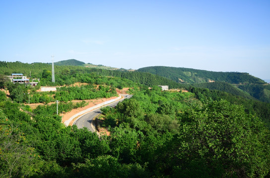 白鹿塬风景