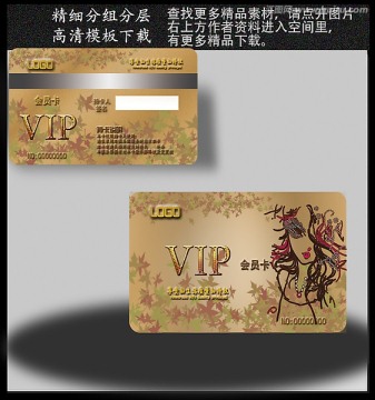 VIP卡 贵宾卡 会员卡 名片