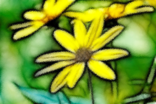 無(wú)框畫 花 裝飾畫