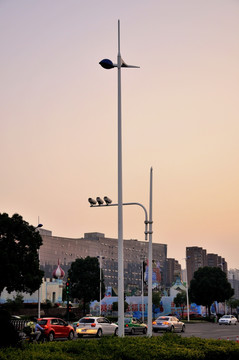 路燈 監(jiān)控器 攝像頭